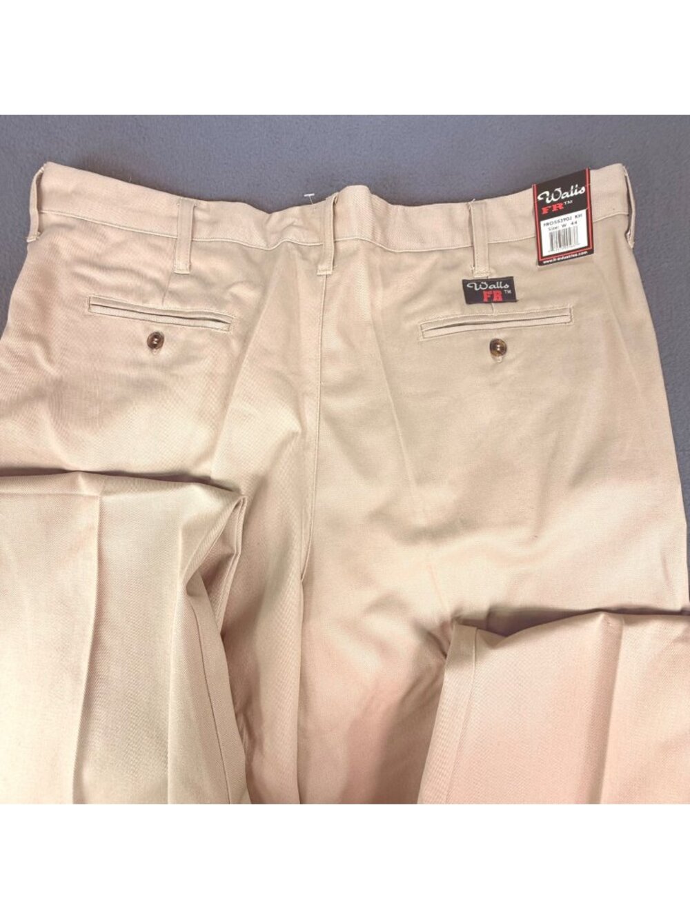 NWT Walls Pants Men's Khaki Flame-Resistant Banwear Work Pants FRO55390 KH Sz 44